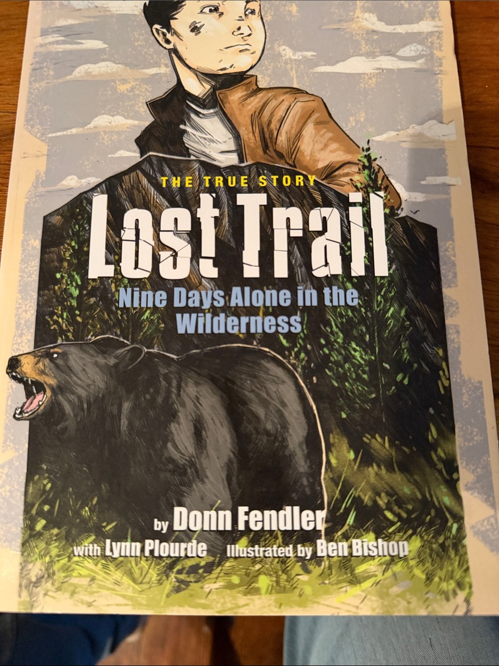 Signed Lost Trail Graphic Novel Signed by Author